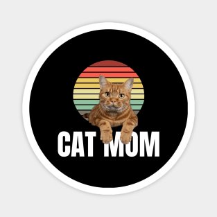 Cat Mom (Sunset Edition) Magnet